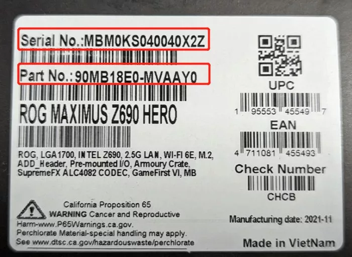 ROG Maximus Z690 Hero